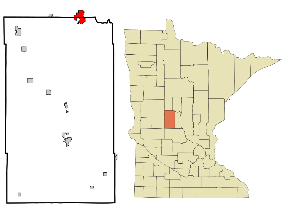 Locator map of Staples