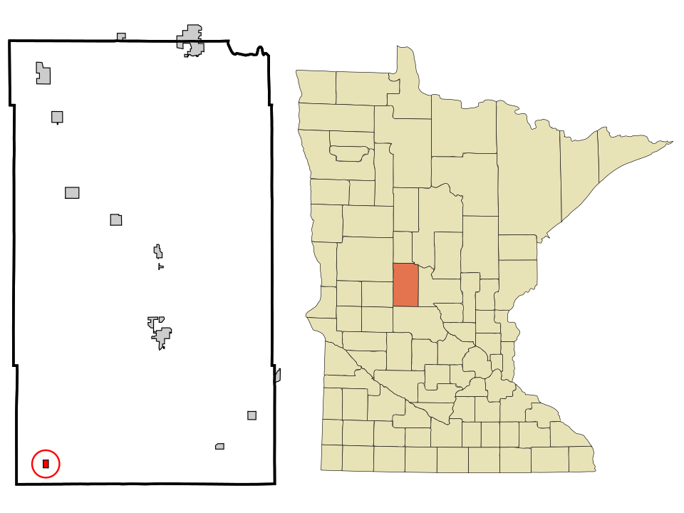 Locator map of West Union