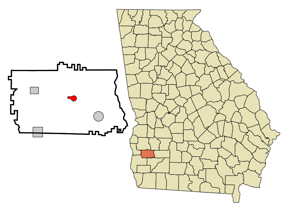 Locator map of Morgan