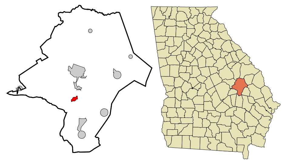 Locator map of Nunez