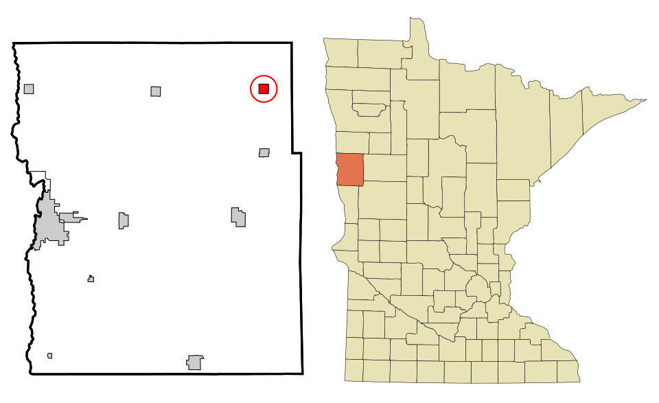 Locator map of Ulen