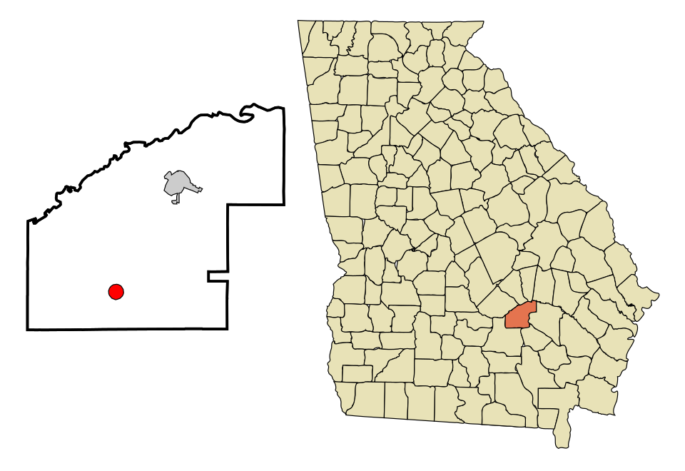 Locator map of Denton