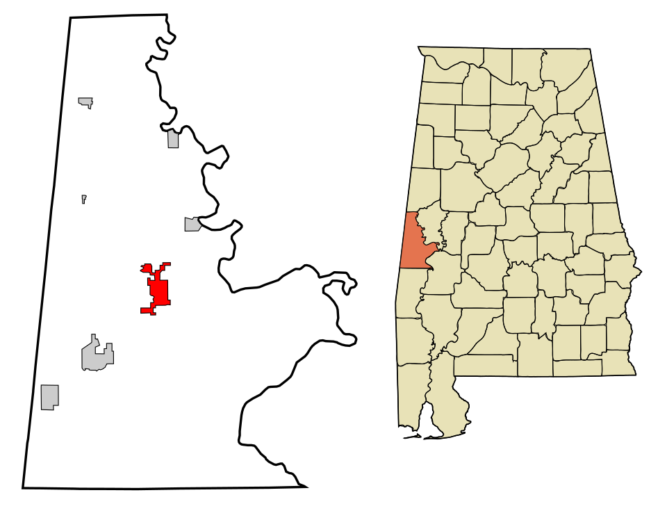 Locator map of Livingston