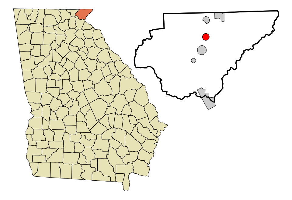 Locator map of Mountain