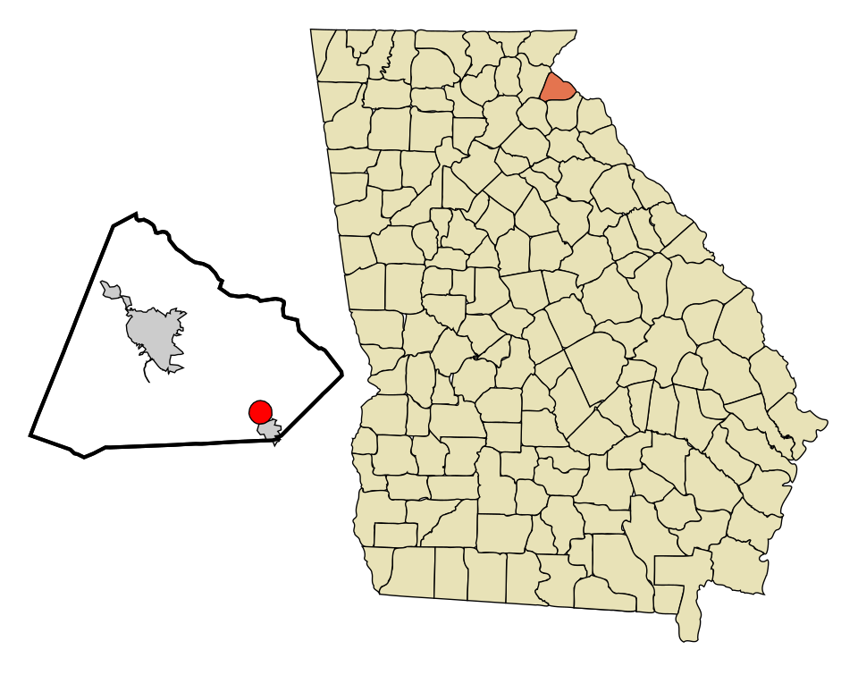 Locator map of Avalon