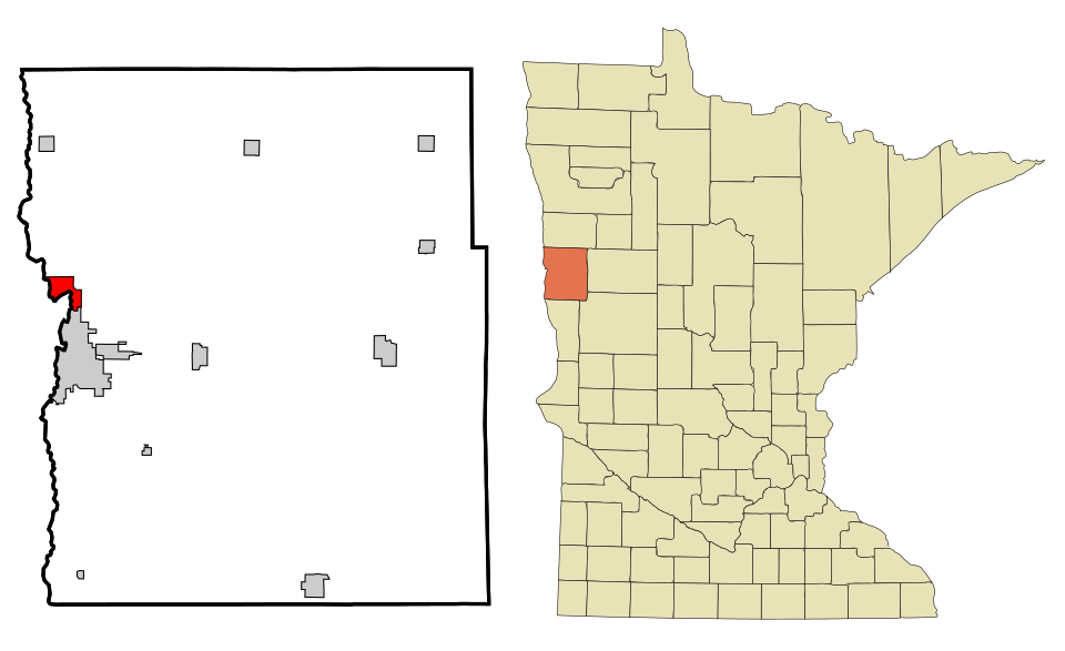 Locator map of Oakport