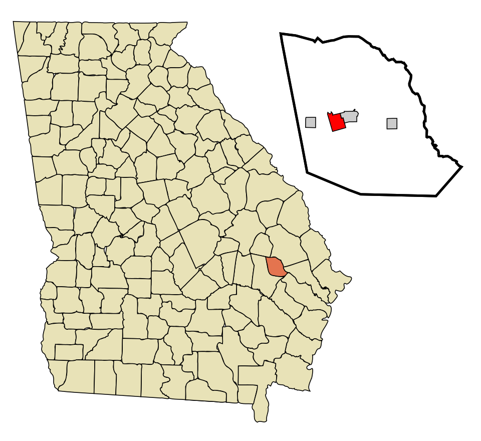 Locator map of Hagan