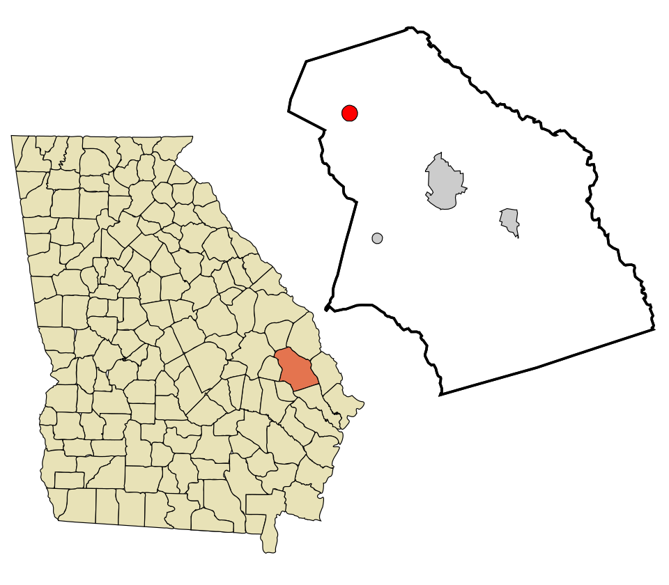 Locator map of Portal