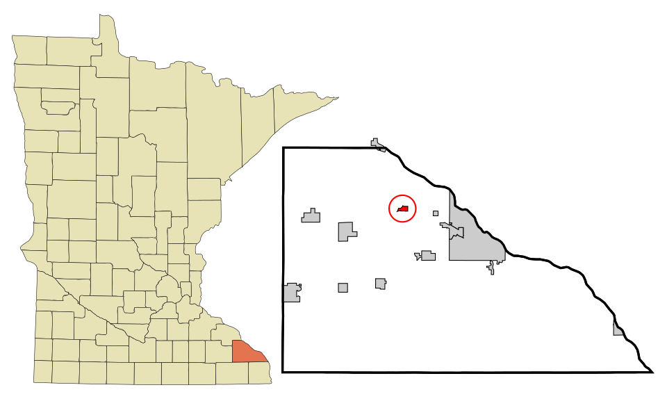 Locator map of Rollingstone