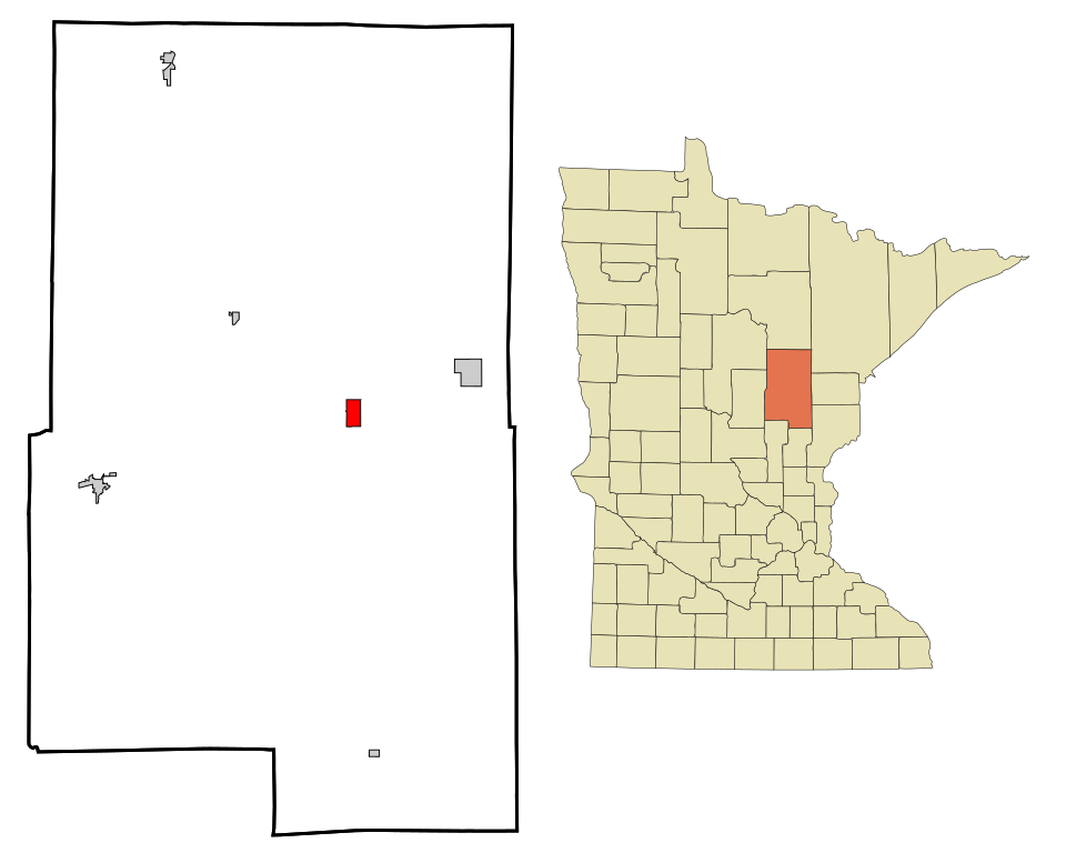 Locator map of McGregor