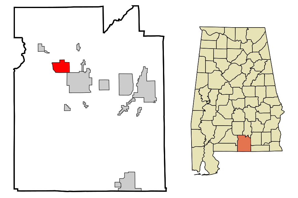 Locator map of River Falls