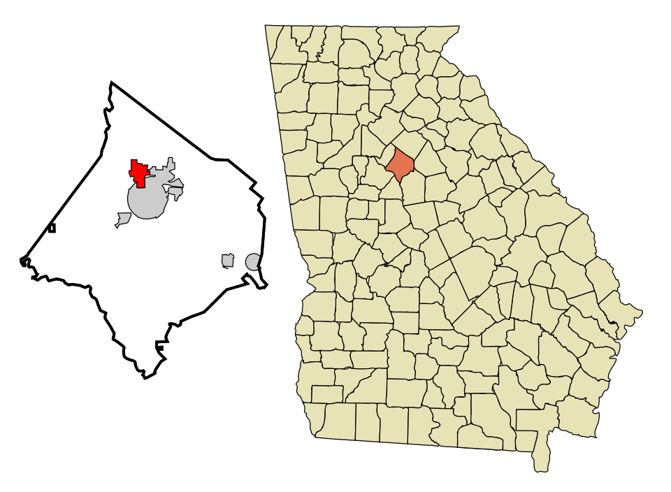 Locator map of Oxford