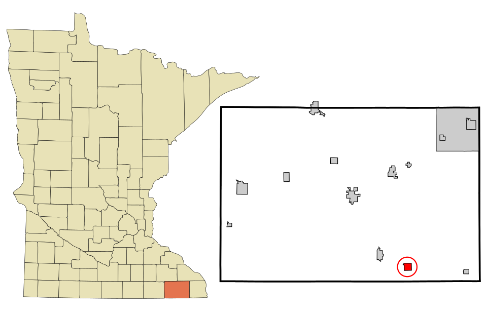 Locator map of Canton