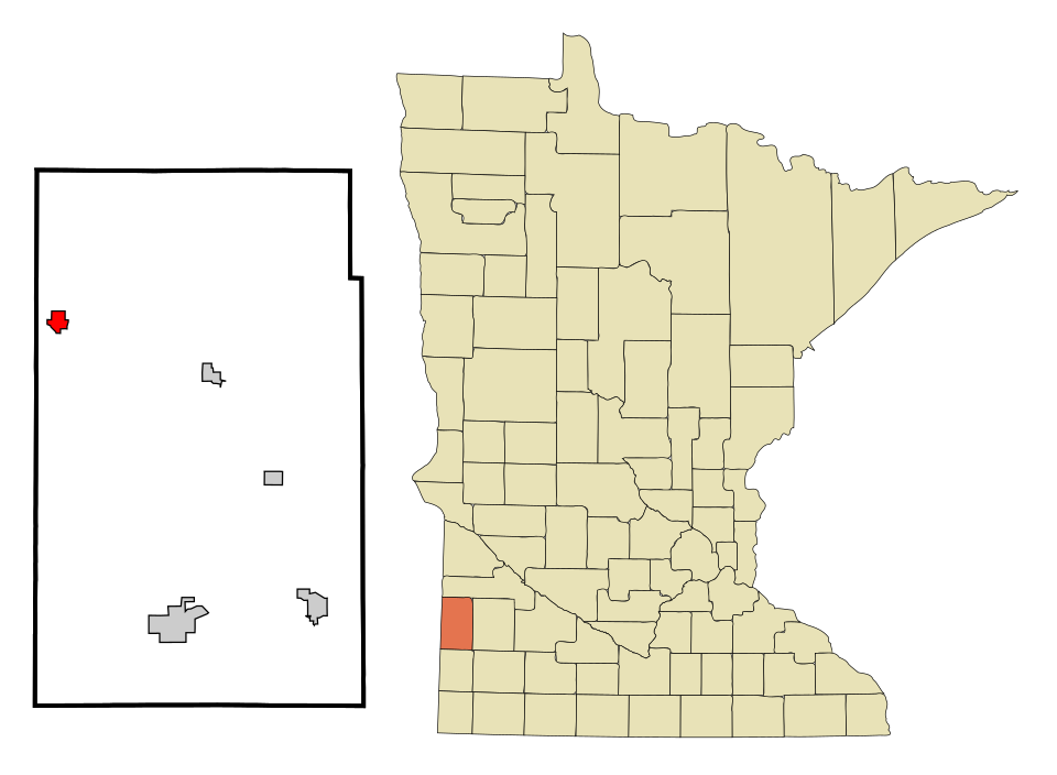 Locator map of Hendricks