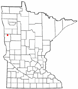 Locator map of Felton