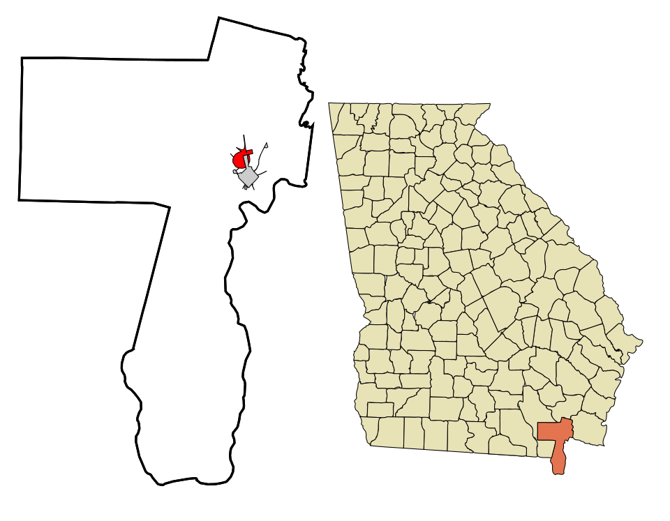 Locator map of Homeland