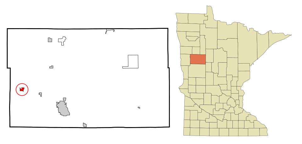 Locator map of Lake Park