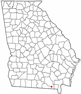 Locator map of Fargo