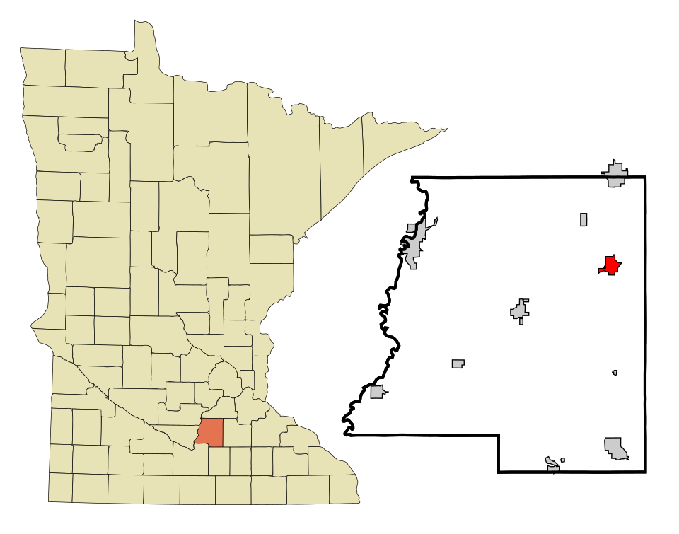 Locator map of Montgomery