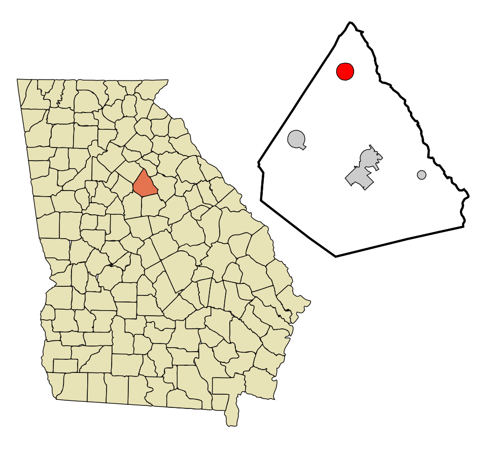 Locator map of Bostwick