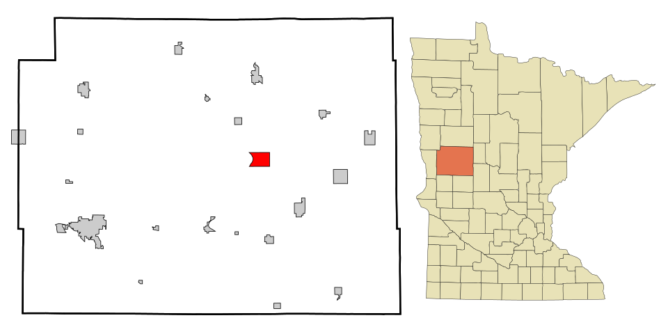 Locator map of Otter Tail