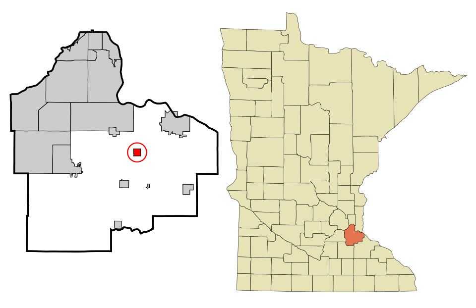 Locator map of Vermillion
