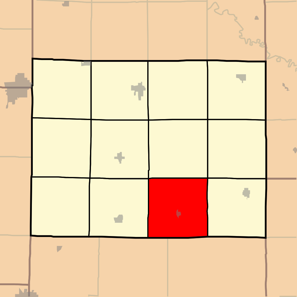 Locator map of Lincoln