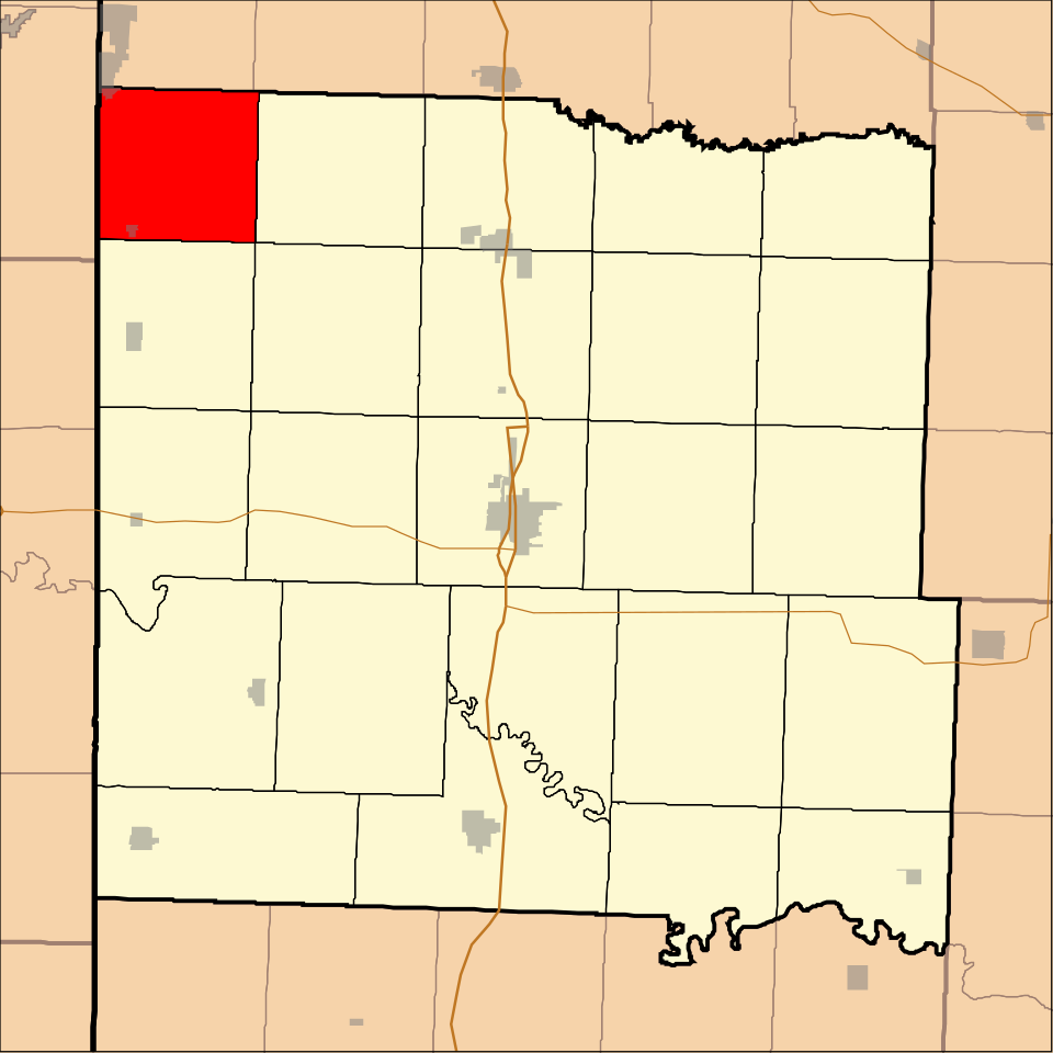 Locator map of West Boone