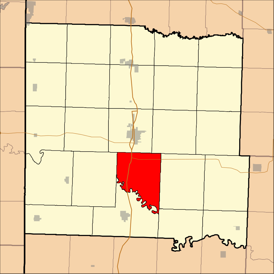 Locator map of Lone Oak