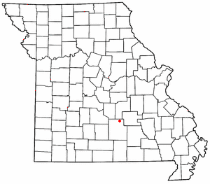 Locator map of Sherrill
