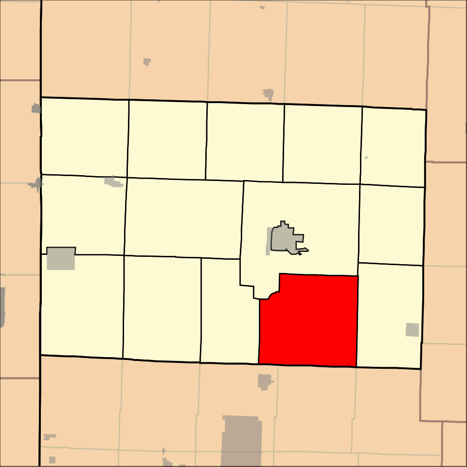 Locator map of Richland