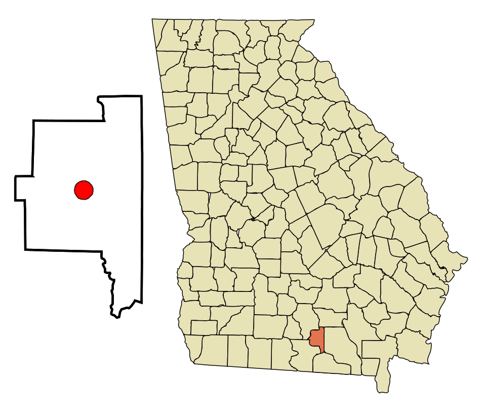 Locator map of Lakeland