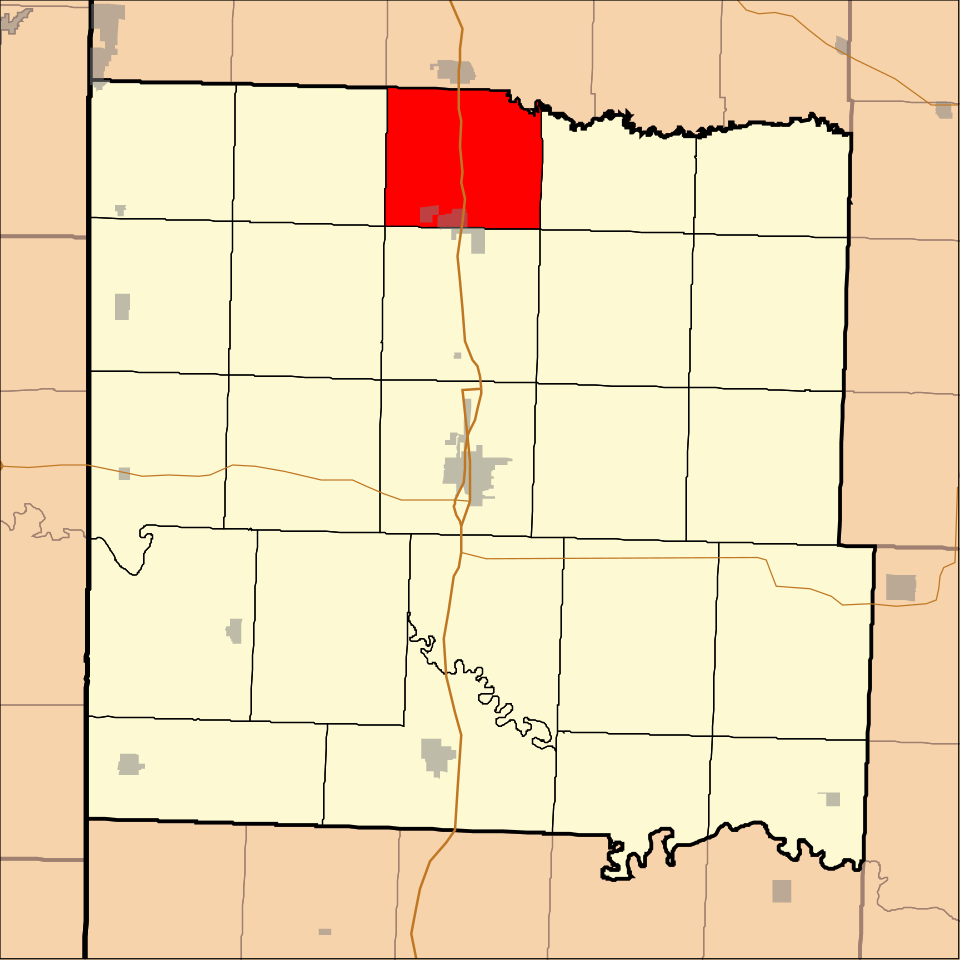 Locator map of Deer Creek