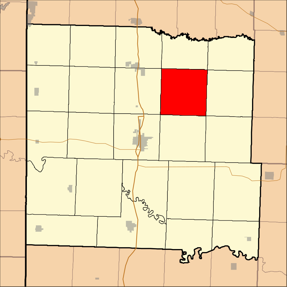 Locator map of Shawnee