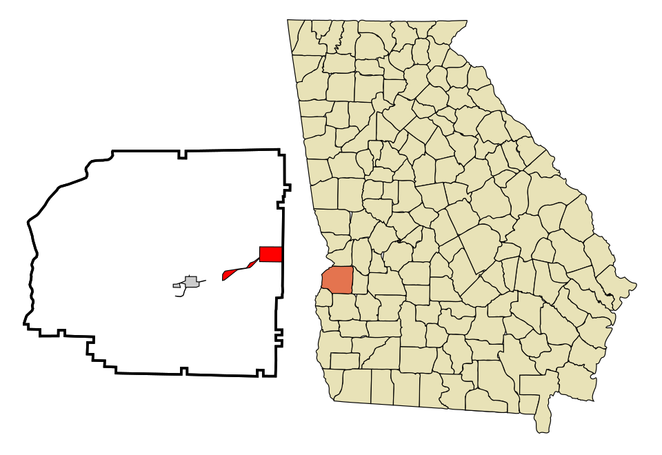 Locator map of Richland