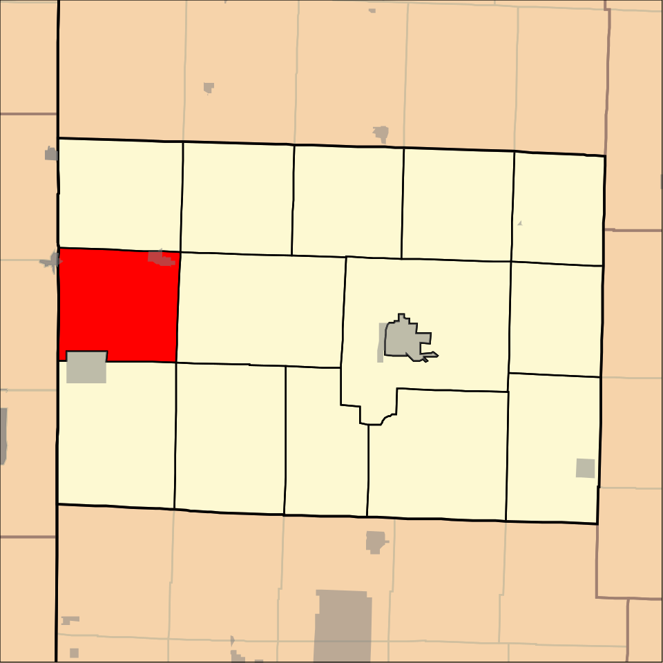 Locator map of Ozark
