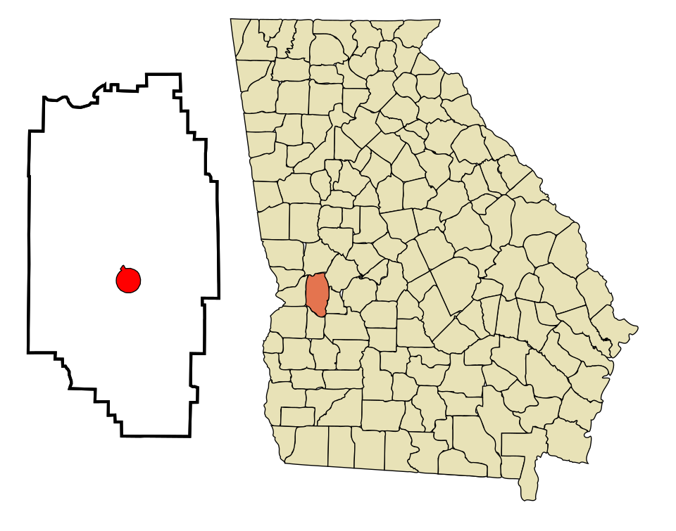 Locator map of Buena Vista