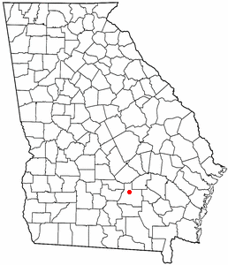Locator map of Broxton