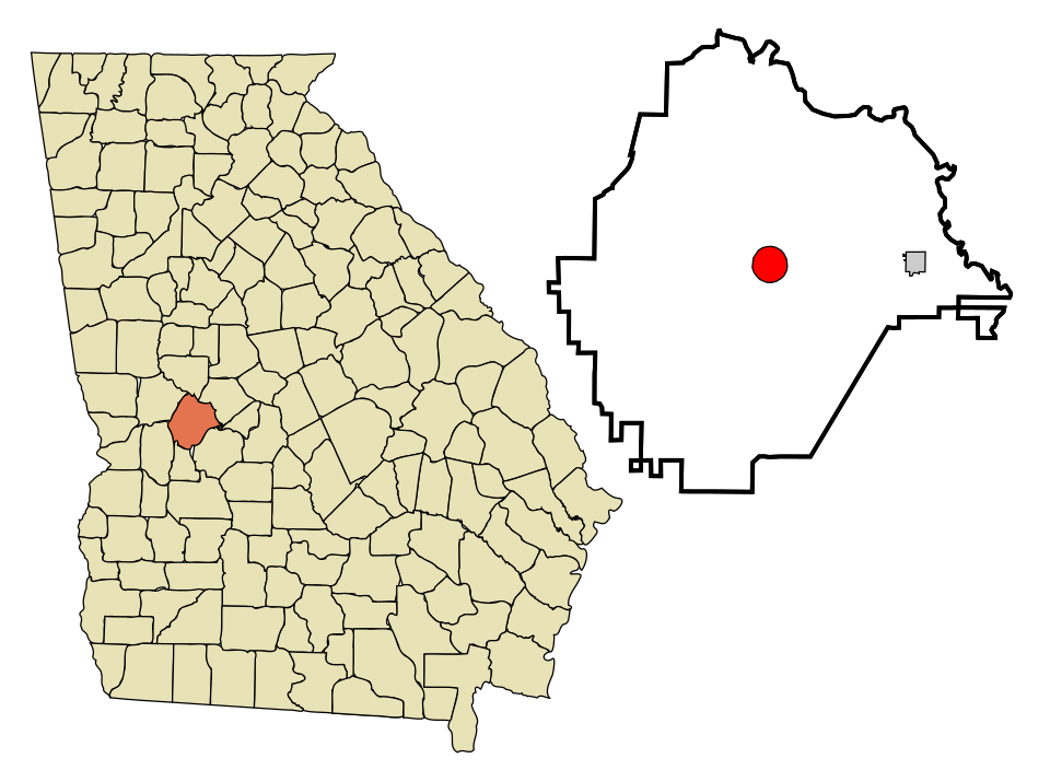Locator map of Butler