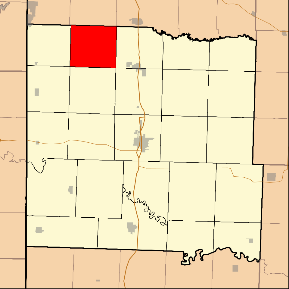Locator map of East Boone