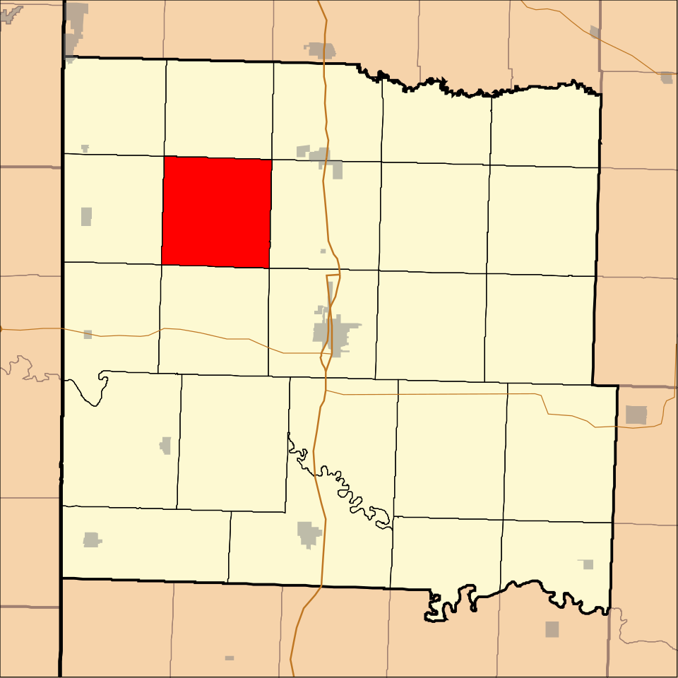 Locator map of Elkhart