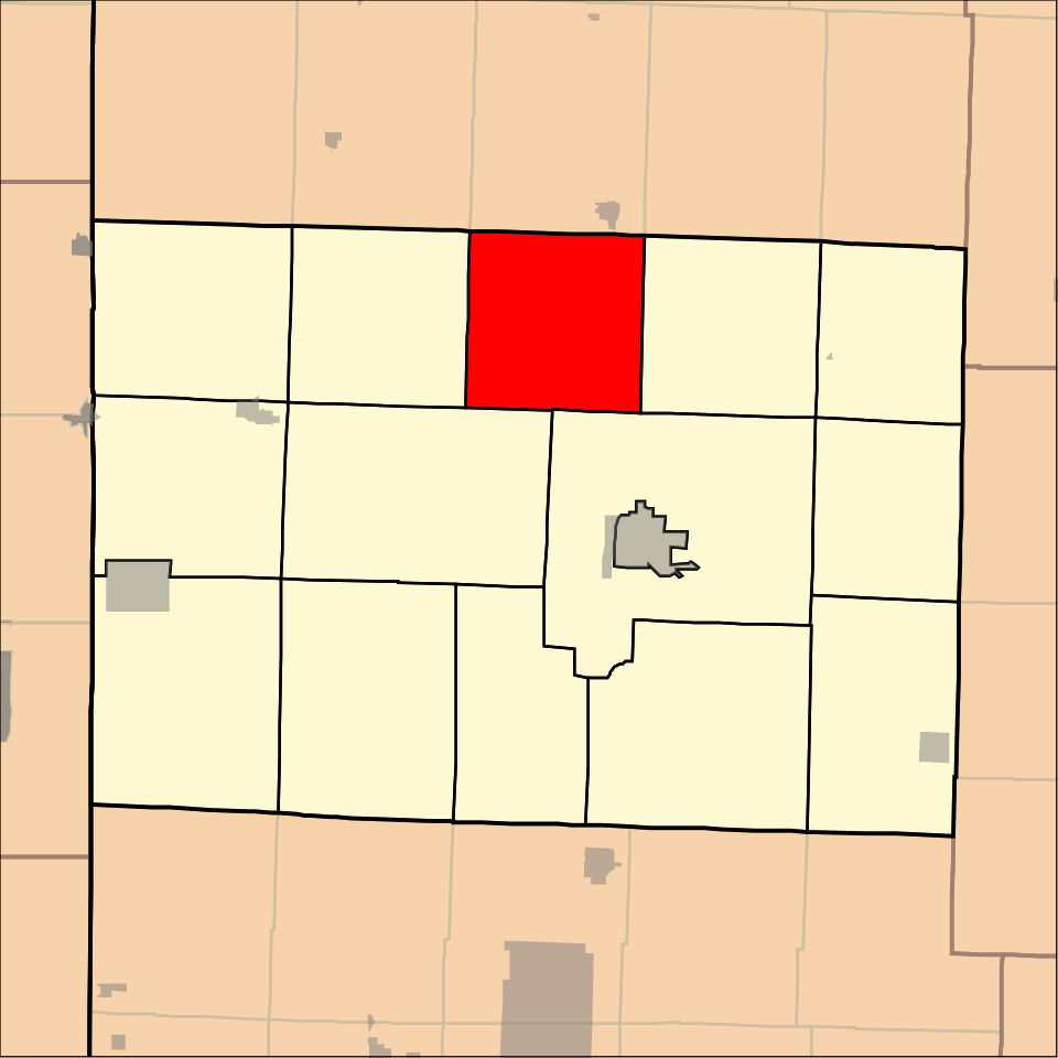 Locator map of Union