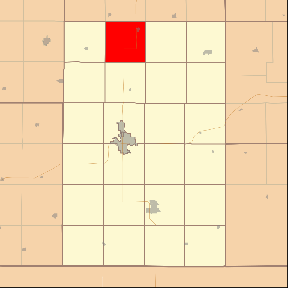 Locator map of Highland