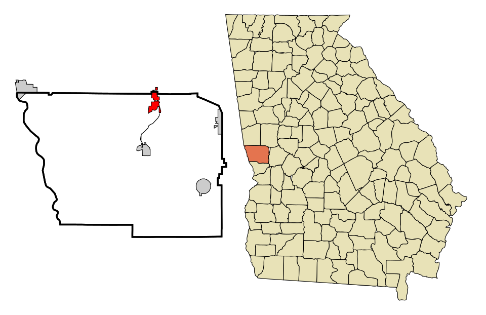 Locator map of Pine Mountain
