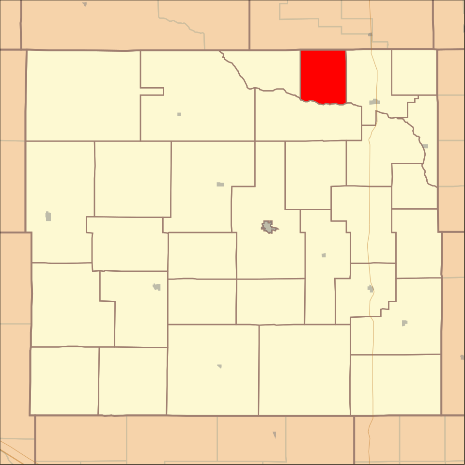 Locator map of West Union