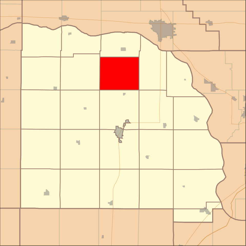 Locator map of South Cedar