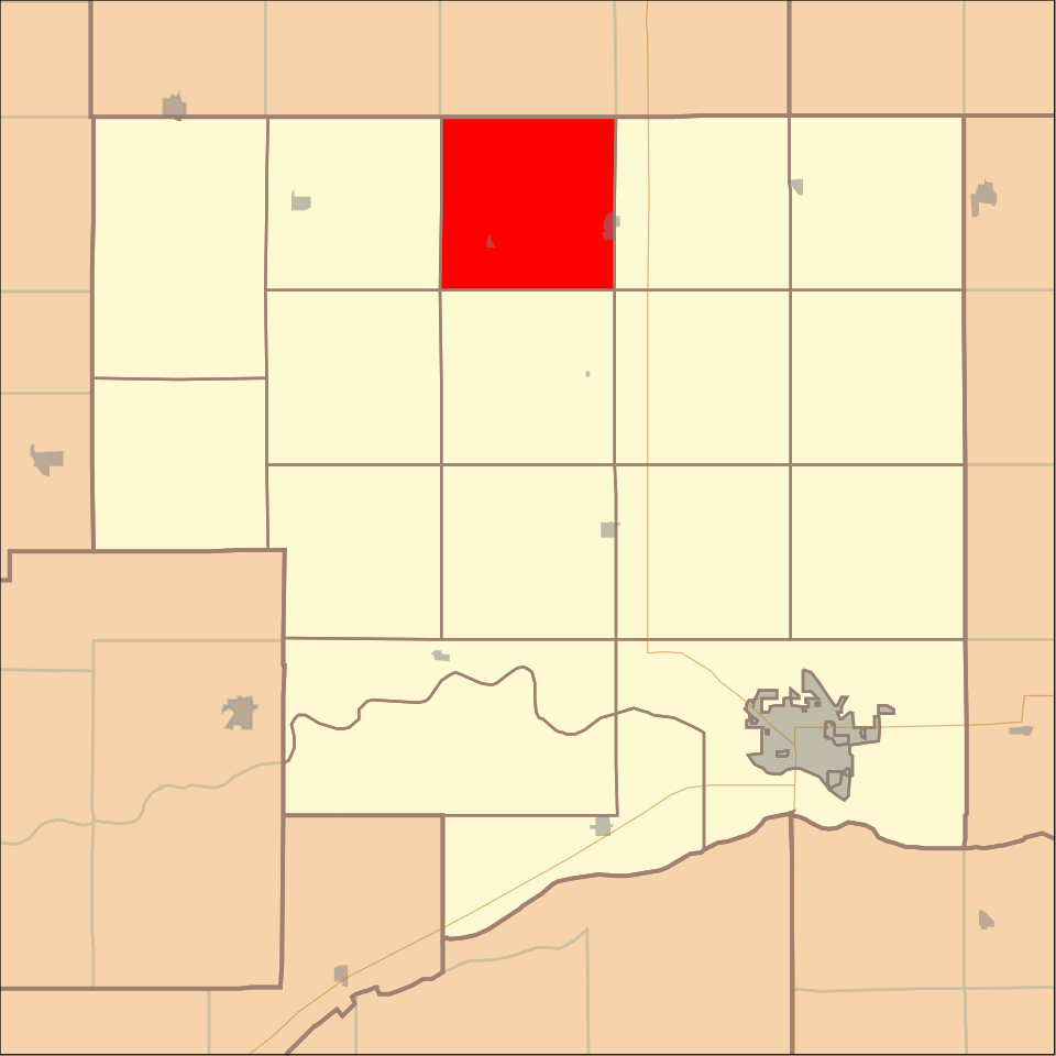 Locator map of Granville