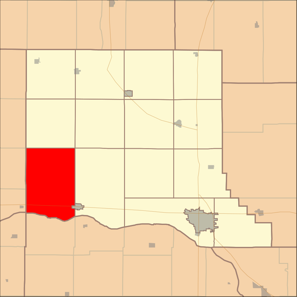 Locator map of Union