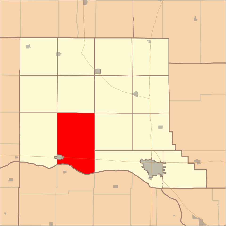 Locator map of Cotterell