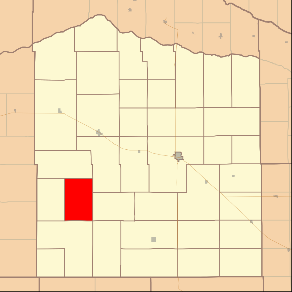 Locator map of Francis